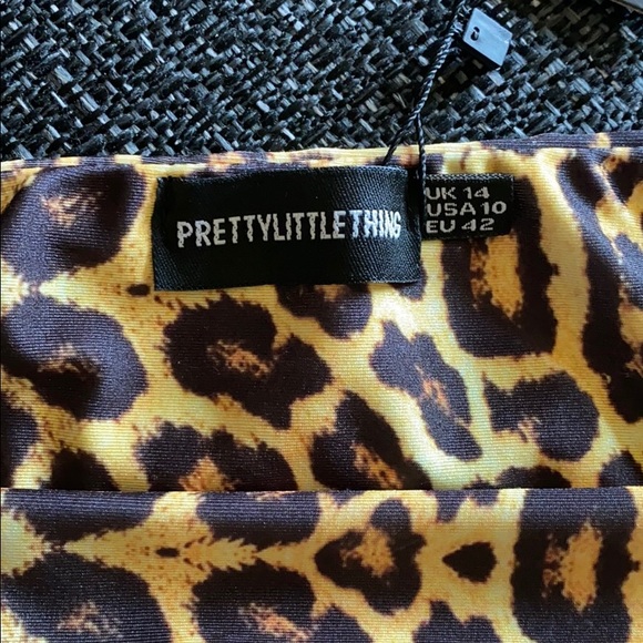 PrettyLittleThings- Leopard Bando top - Picture 3 of 4